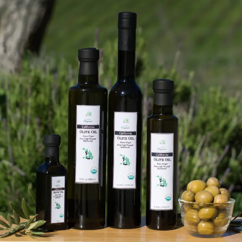 Organic Unfiltered Extra Virgin Olive Oil - 500ml