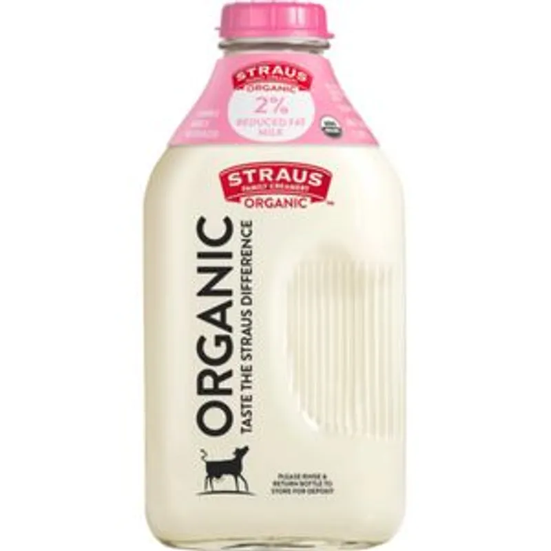Straus Organic 2% Milk