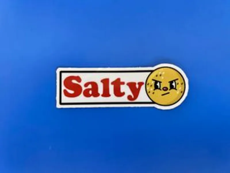 Salty sticker