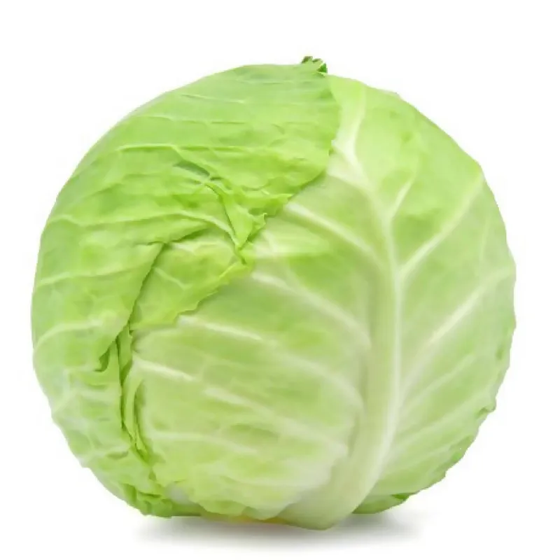 (1) Organic Green Cabbage