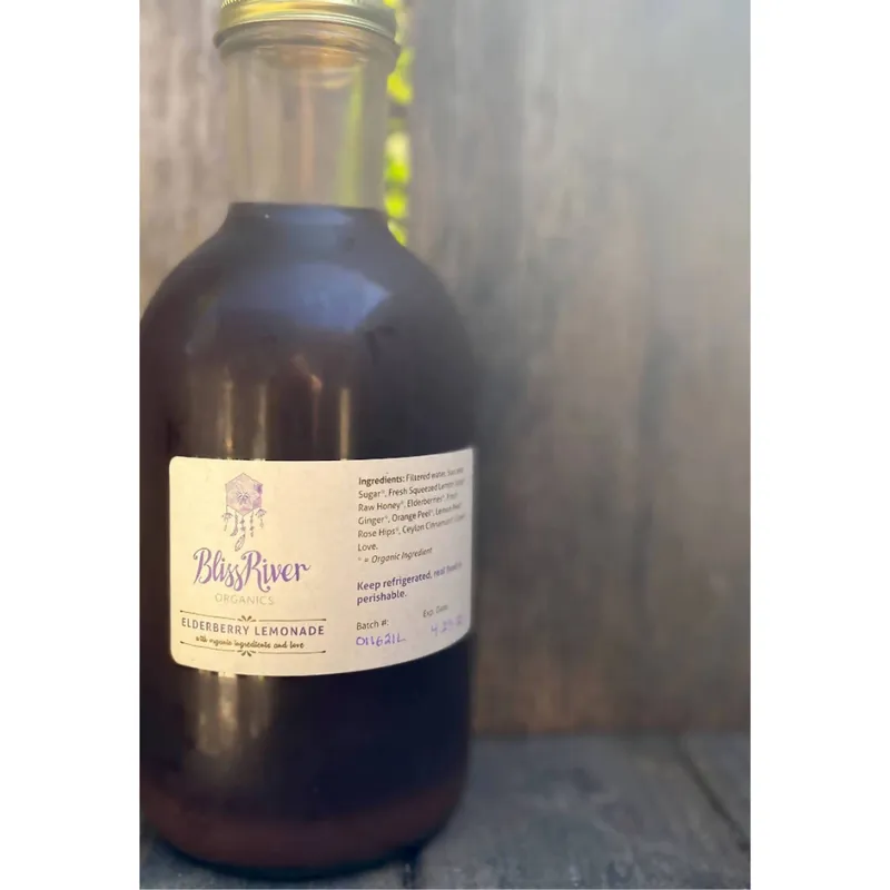 Elderberry Lemonade 32oz.