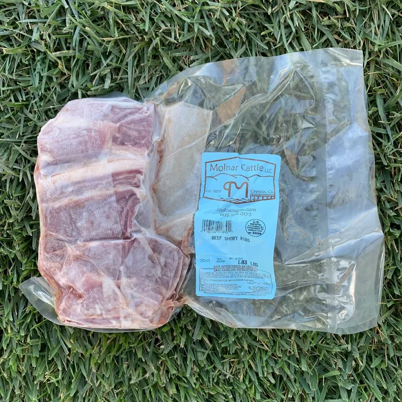 Grass-Fed Beef Short Ribs