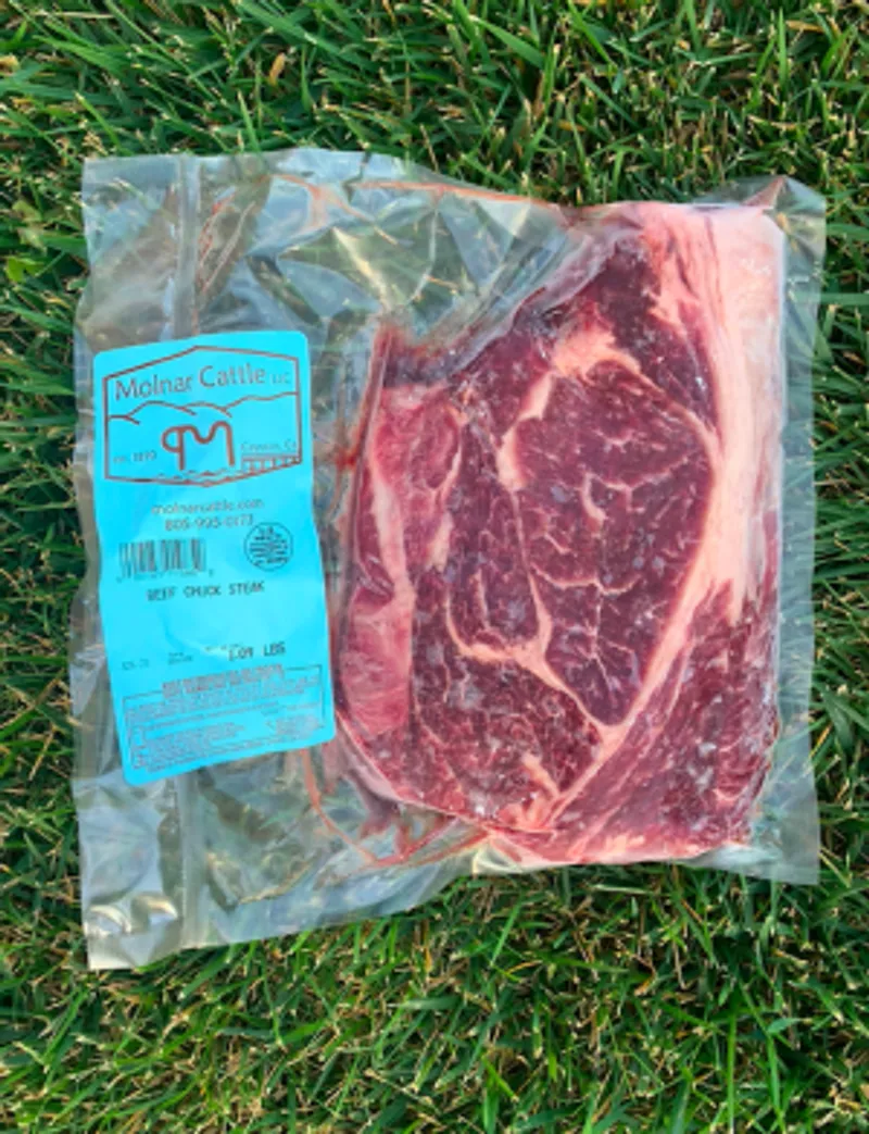 Grass-Fed Beef Chuck Steak