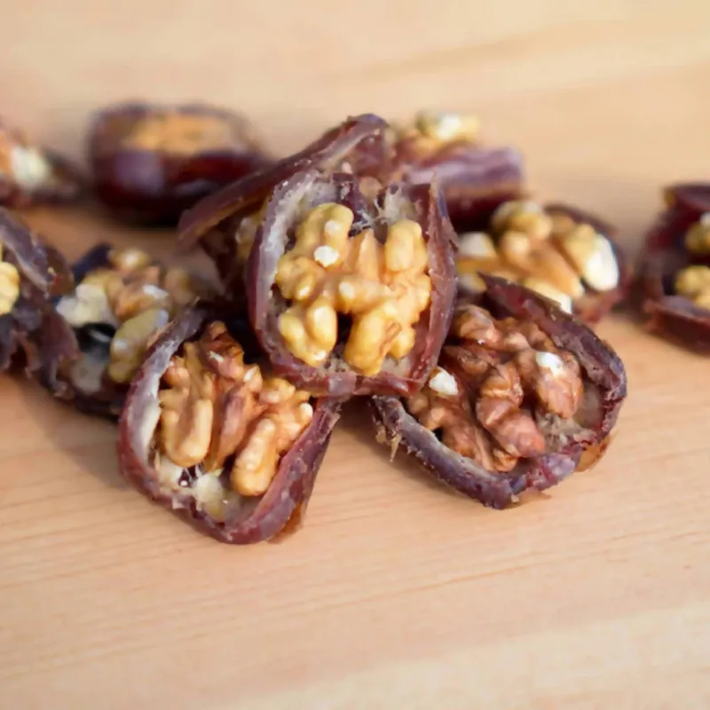 Organic Walnut Stuffed Dates