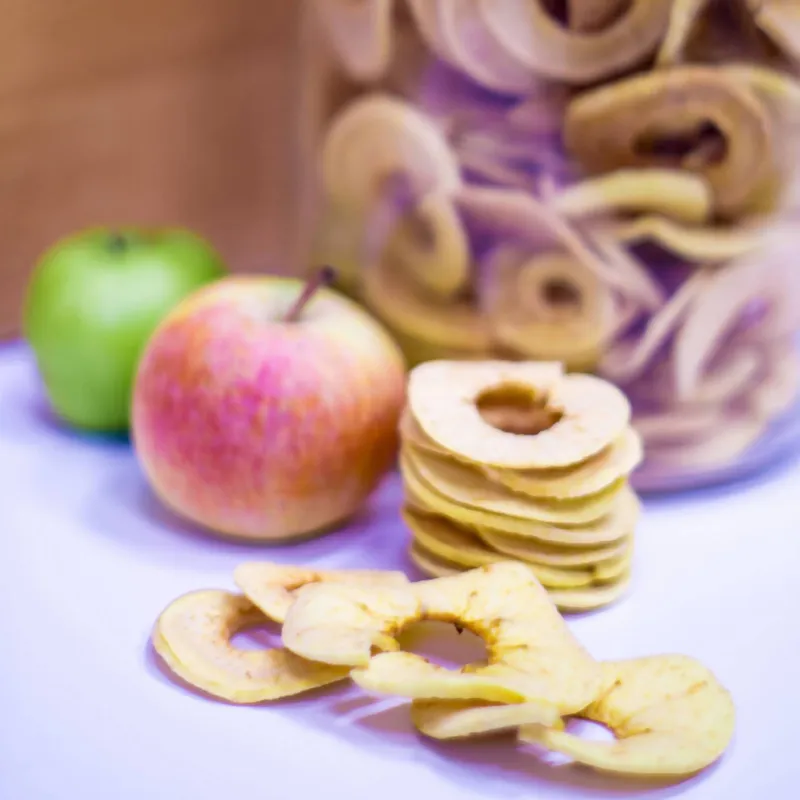 Organic Dried Apple Rings