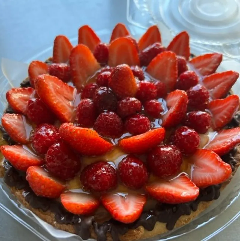 Raspberry & Strawberry Tart
