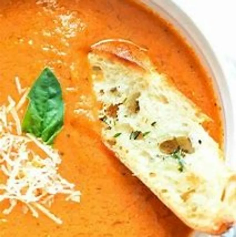 Tomato Basil Soup & Ciabatta