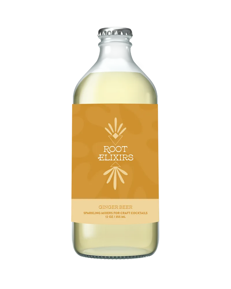 Root Elixirs Ginger Beer Sparkling Mixer 5-Pack