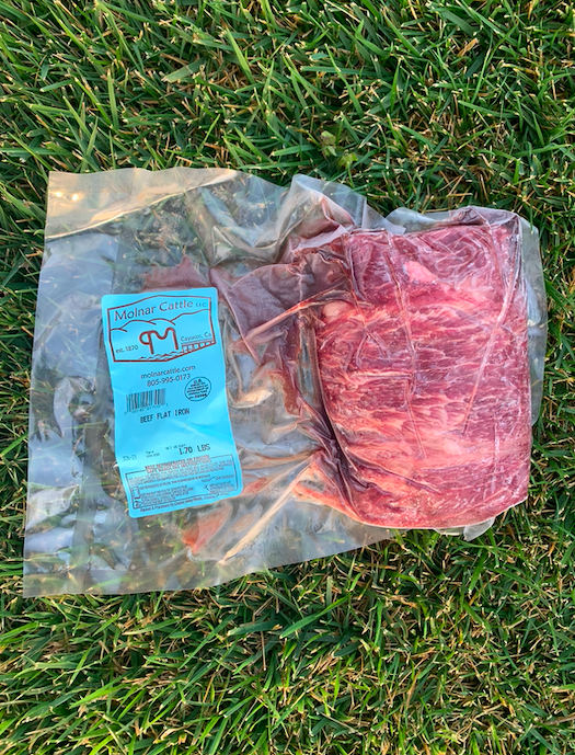 Grass-Fed Flat Iron Steak