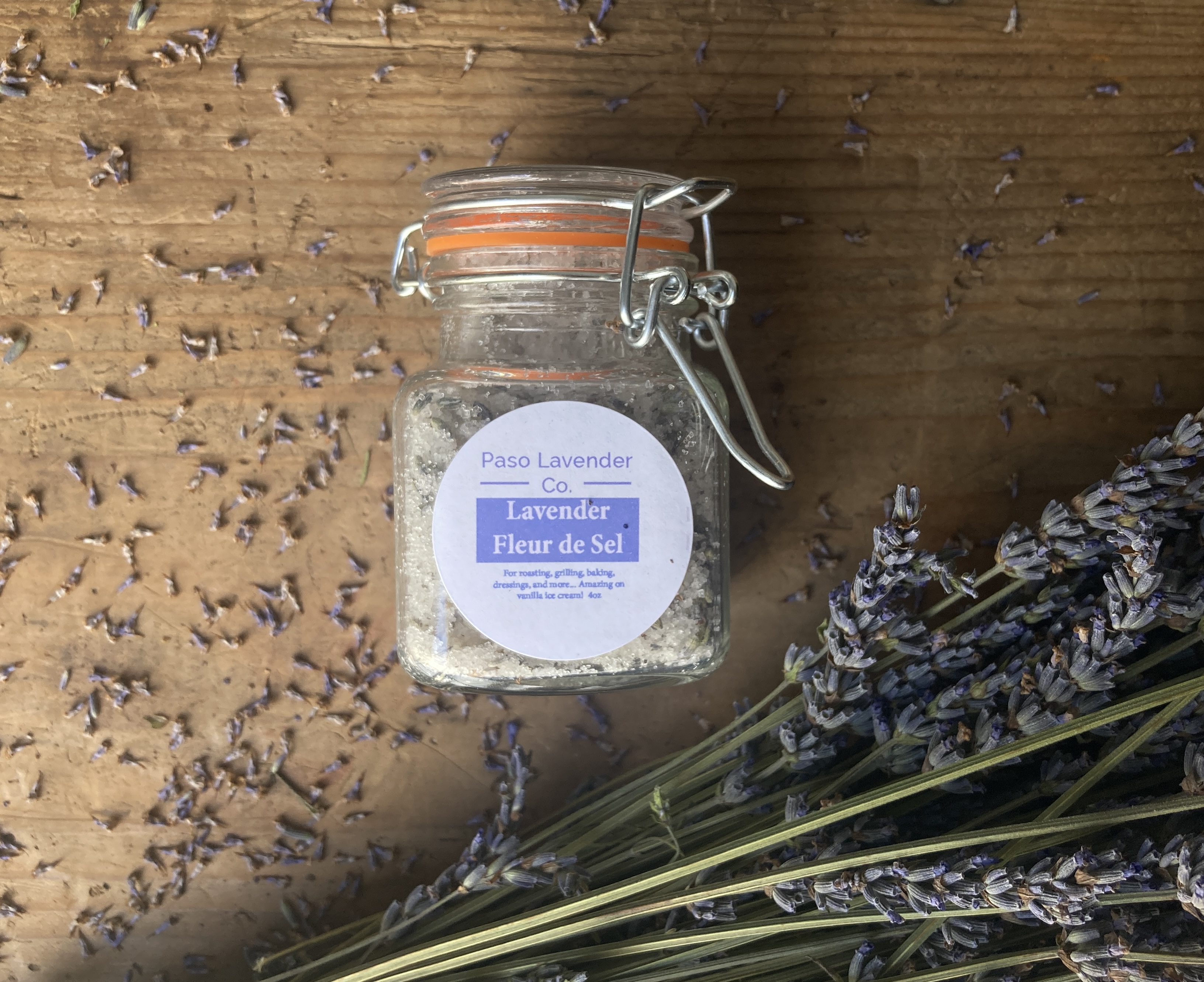 Lavender fleur del sel