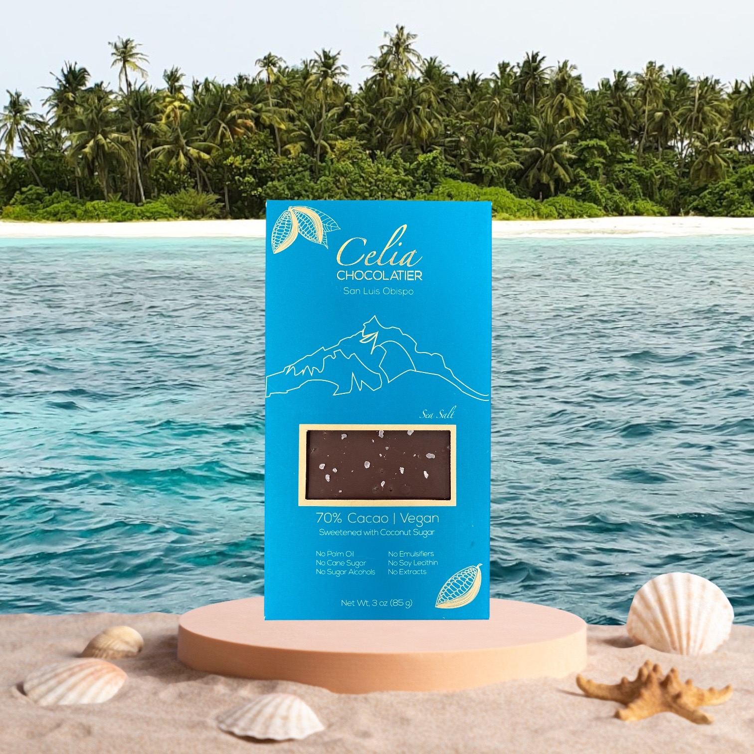 Sea Salt Dark Chocolate - 70%