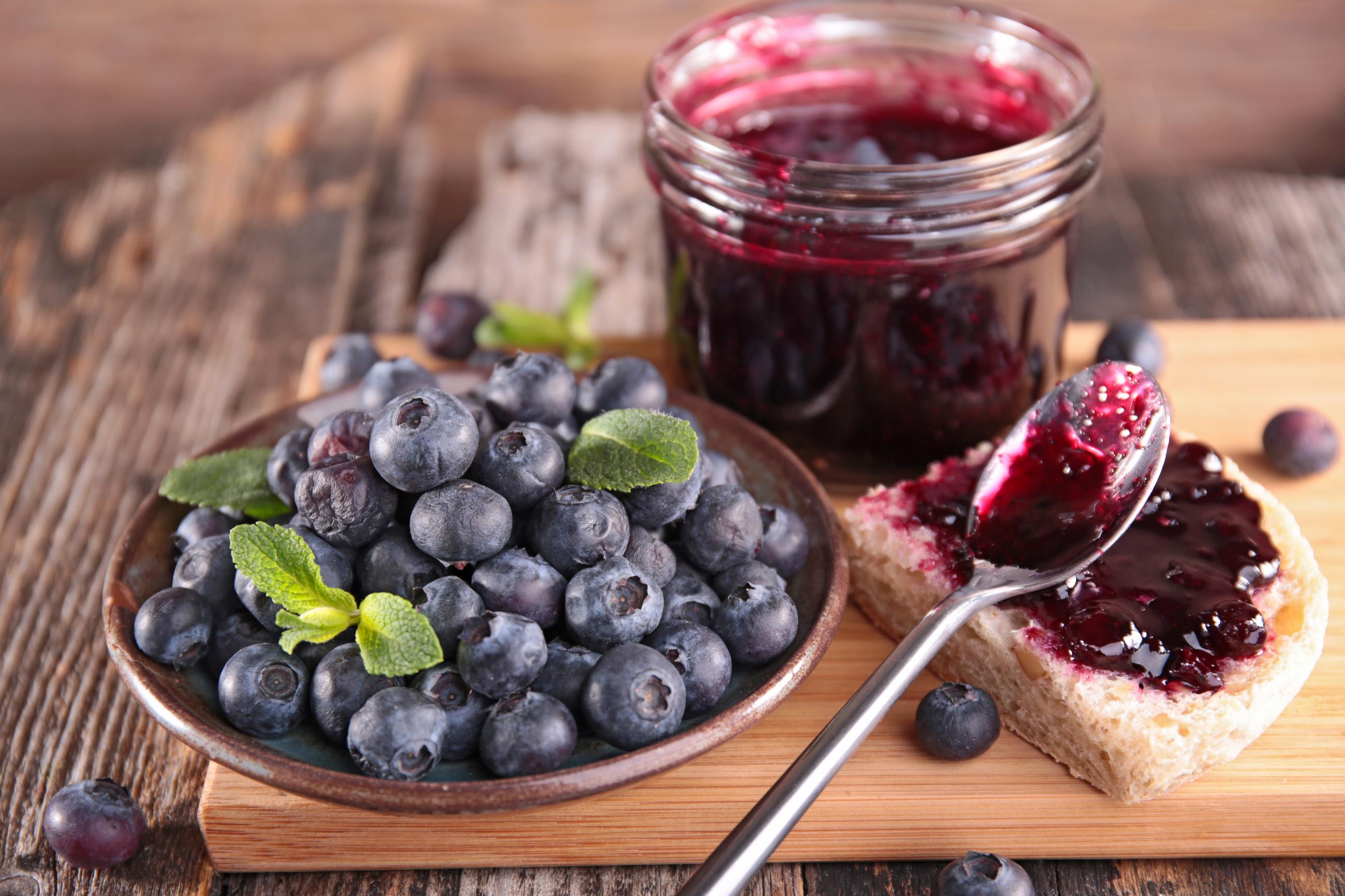 Organic Blueberry Jam (Sugar Free)