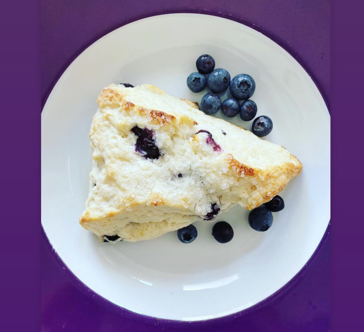 Blueberry Lemon Scones (2 per order)