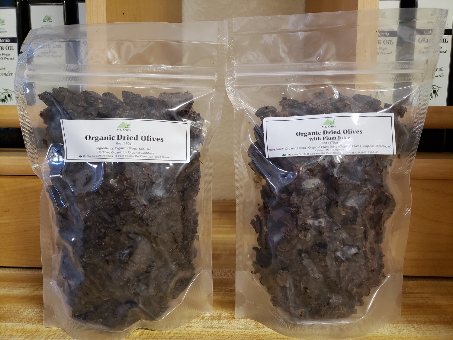 Organic Dried Olives (6 oz)