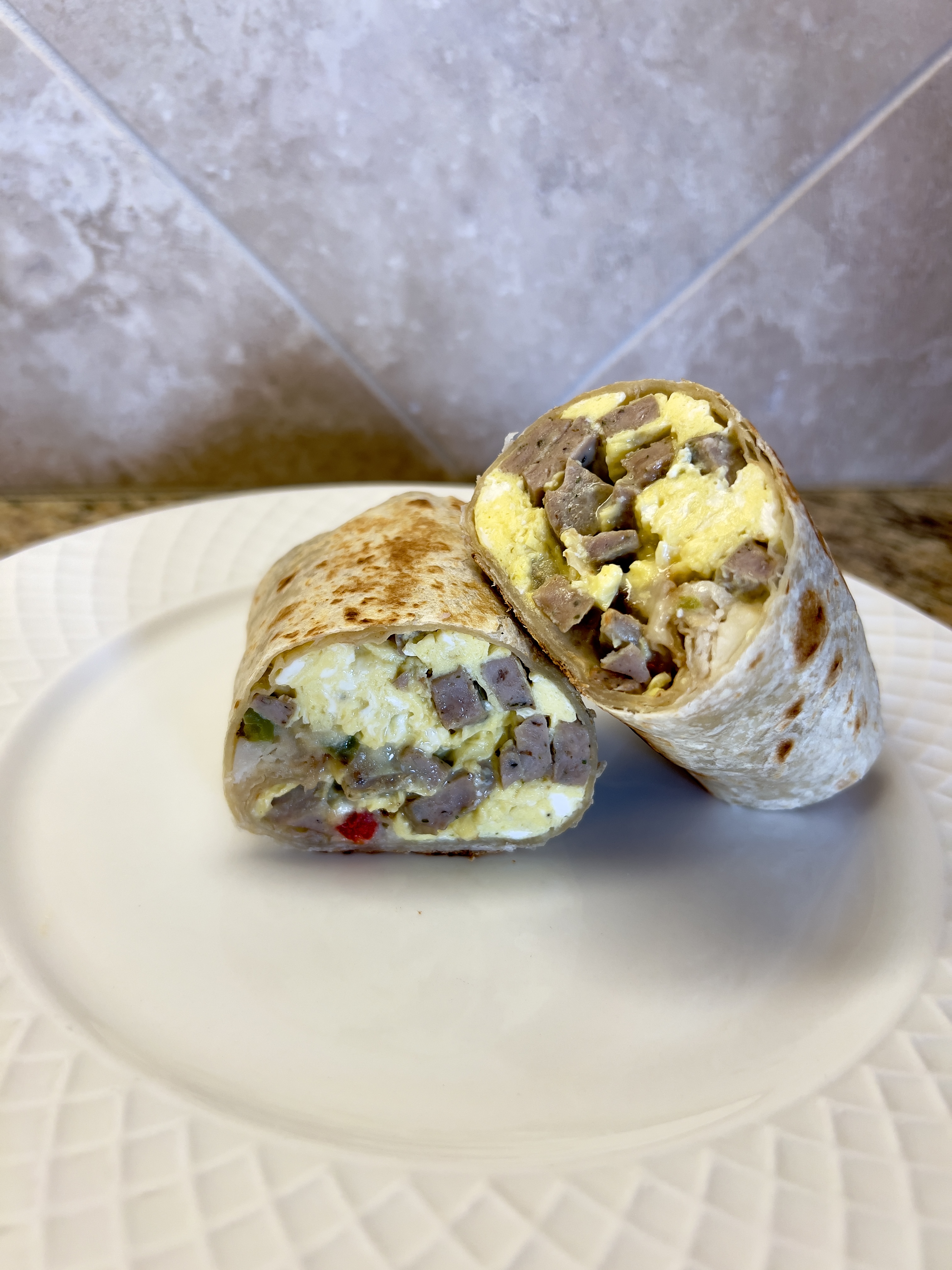 Sausage and Egg Burrito