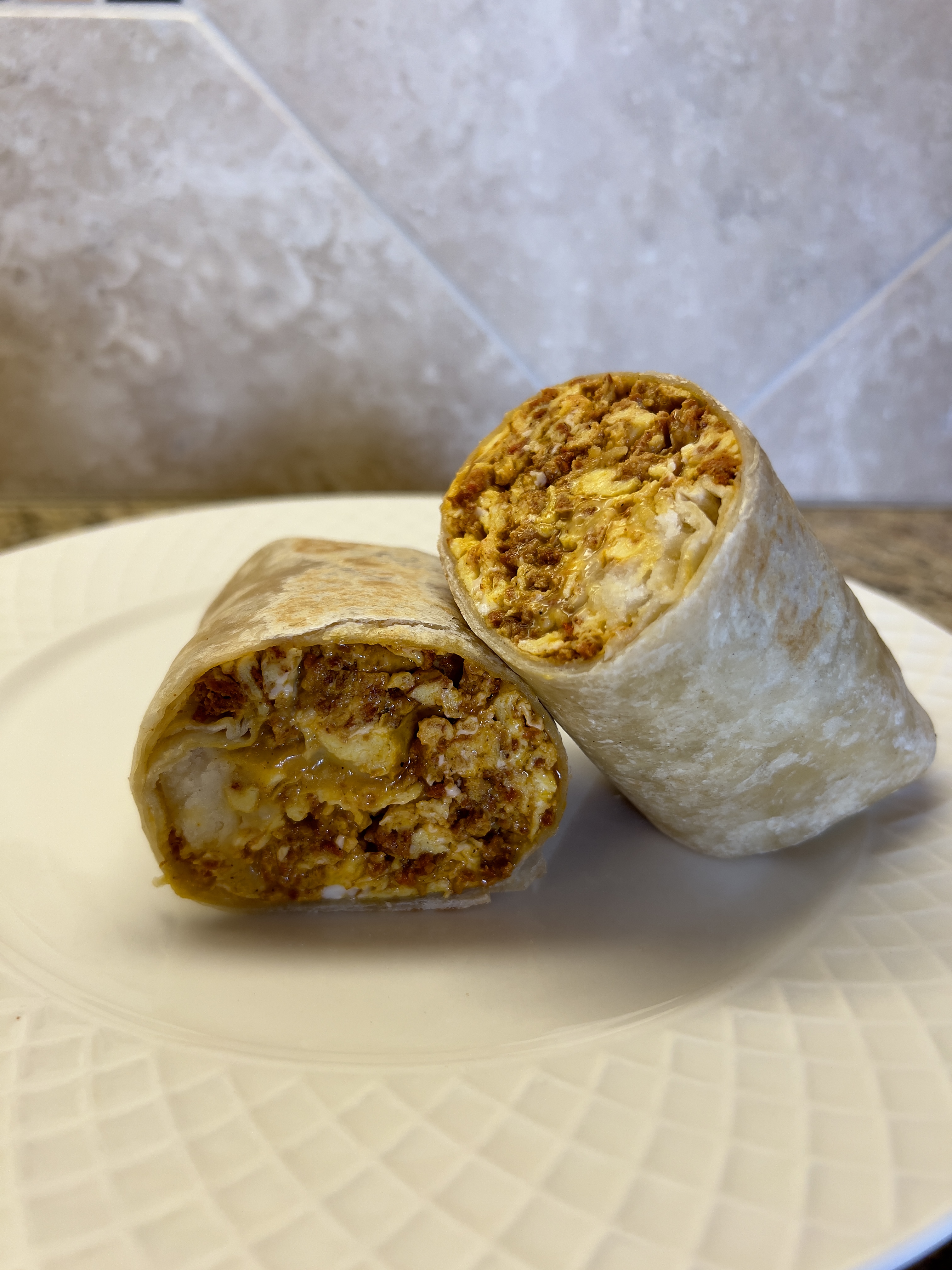 Chorizo and Egg Burrito