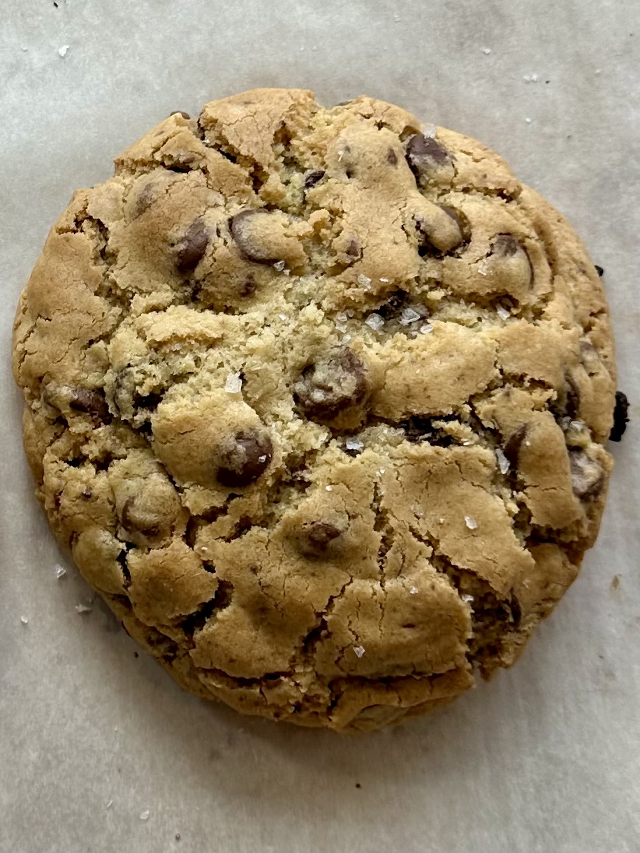 Chocolate Chip Cookie That Suffers From Gigantism