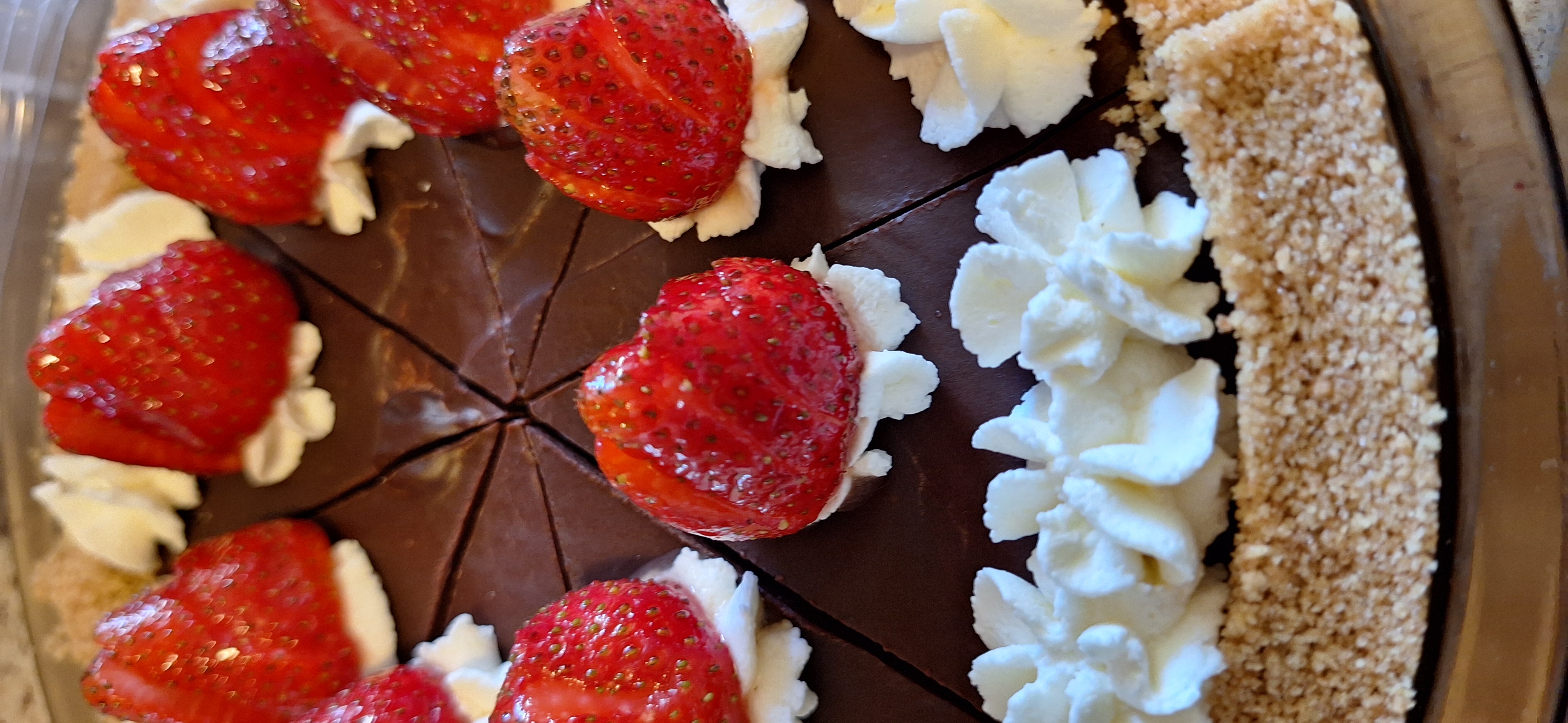 Chocolate Ganache Pie - Whole