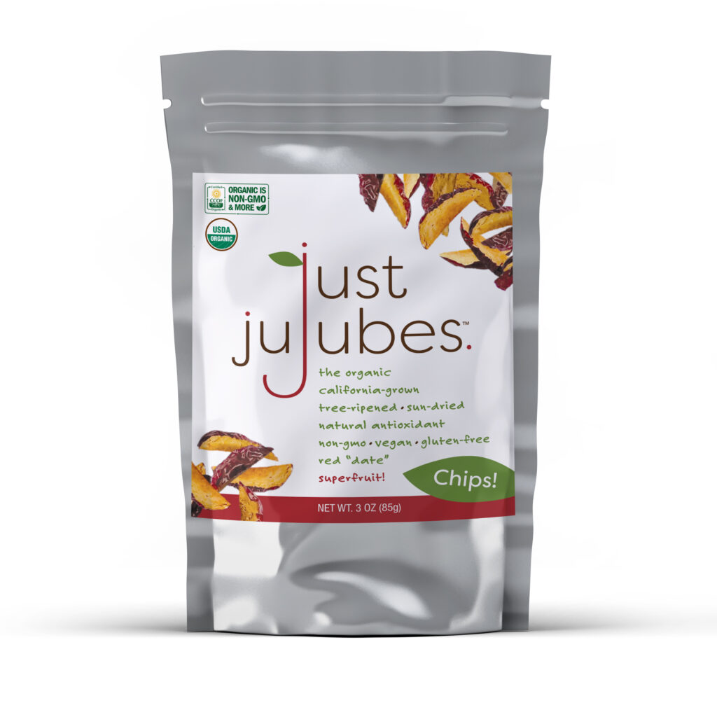 Dried Jujube Chips 3.0oz Bag