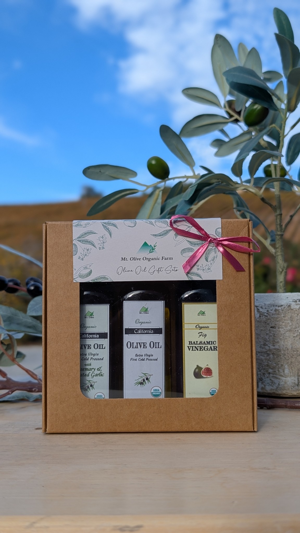 Gift Set - Olive Oil (2 to 4 Bottles)