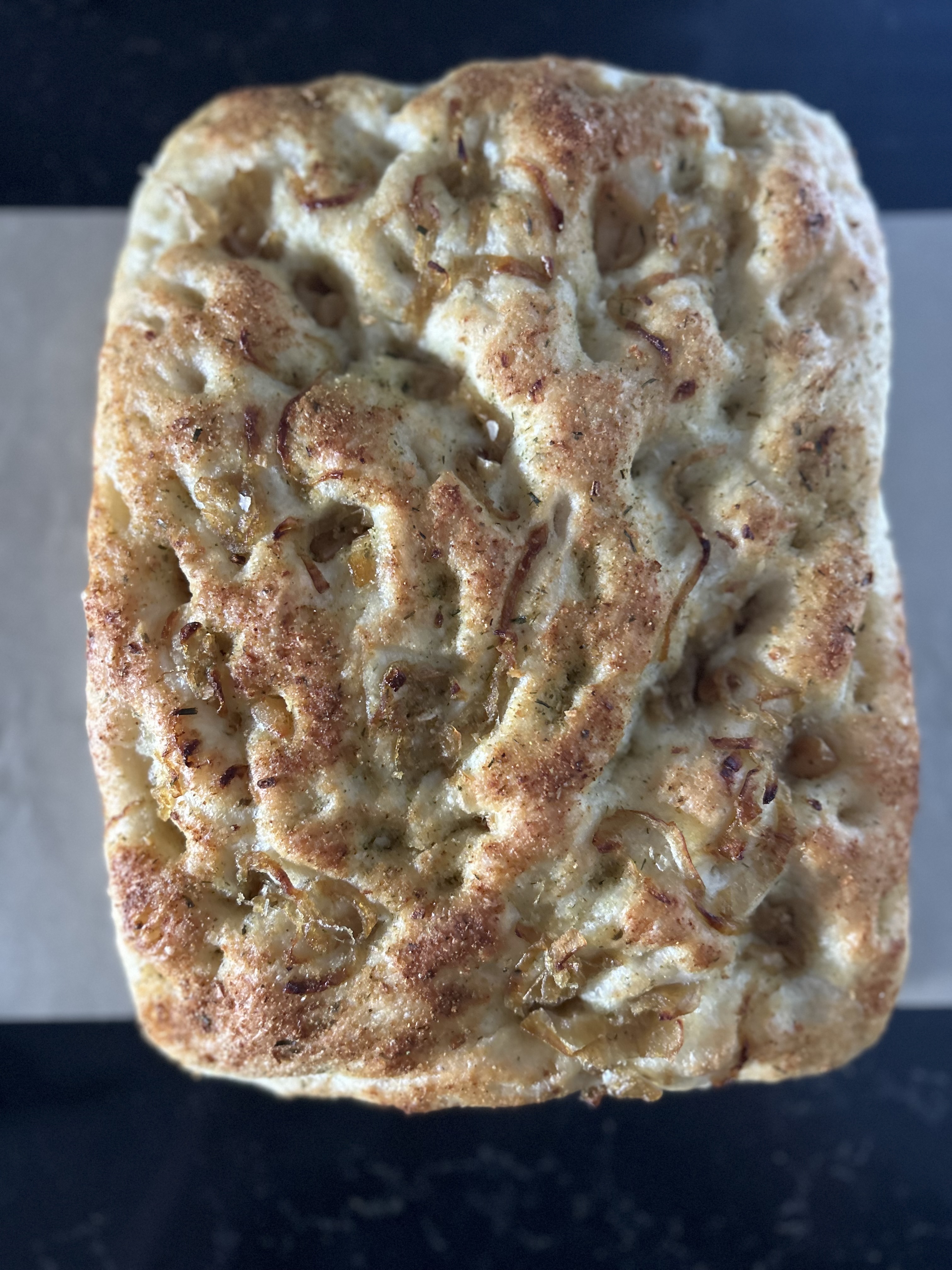 Garlic & Onion Focaccia