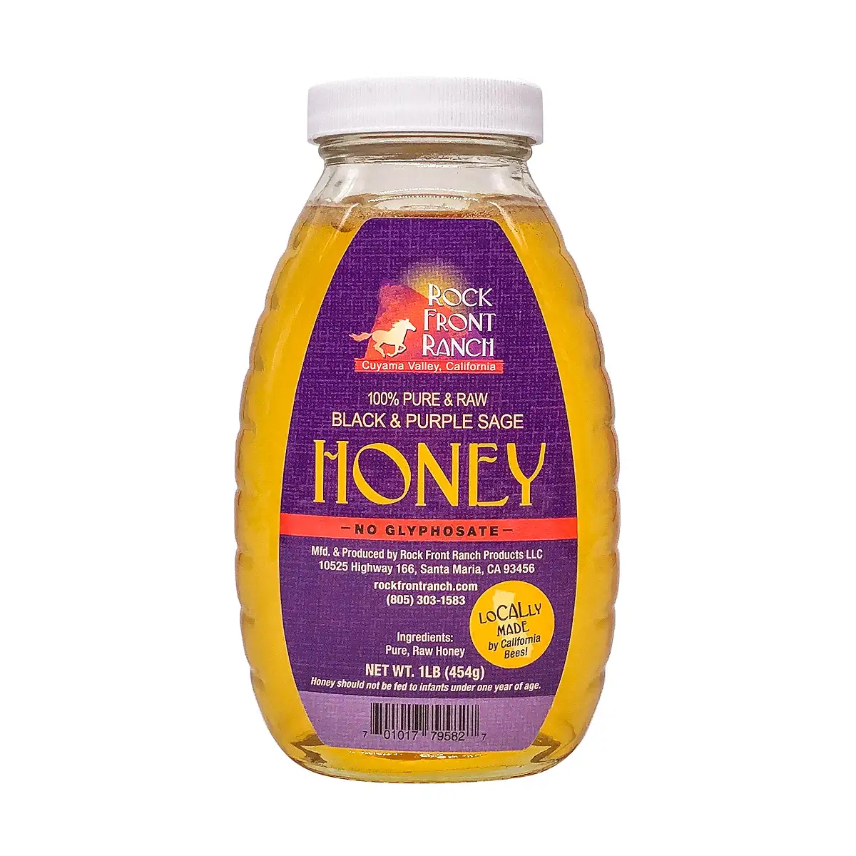 Black & Purple Sage Honey