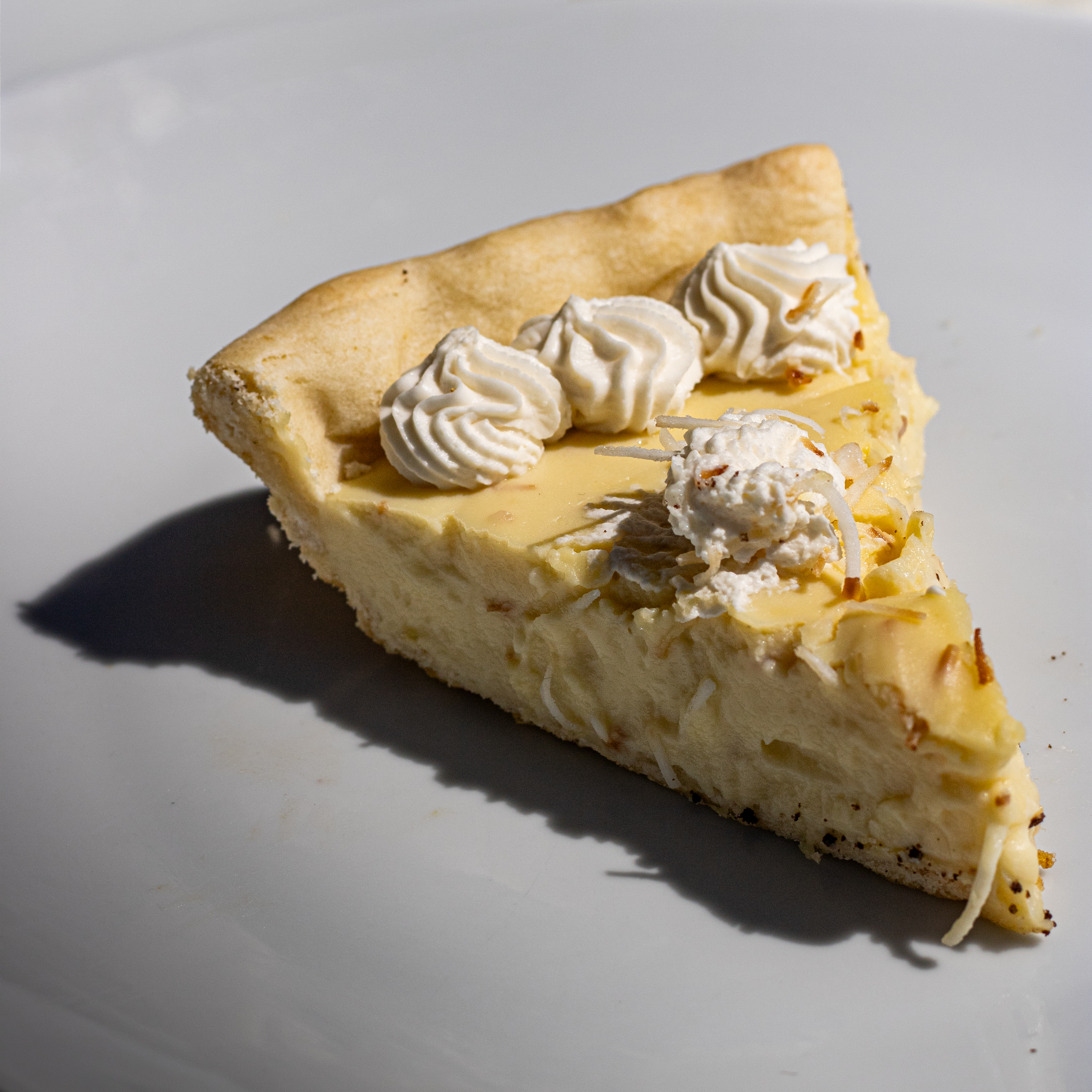 Coconut Cream Pie - Slice