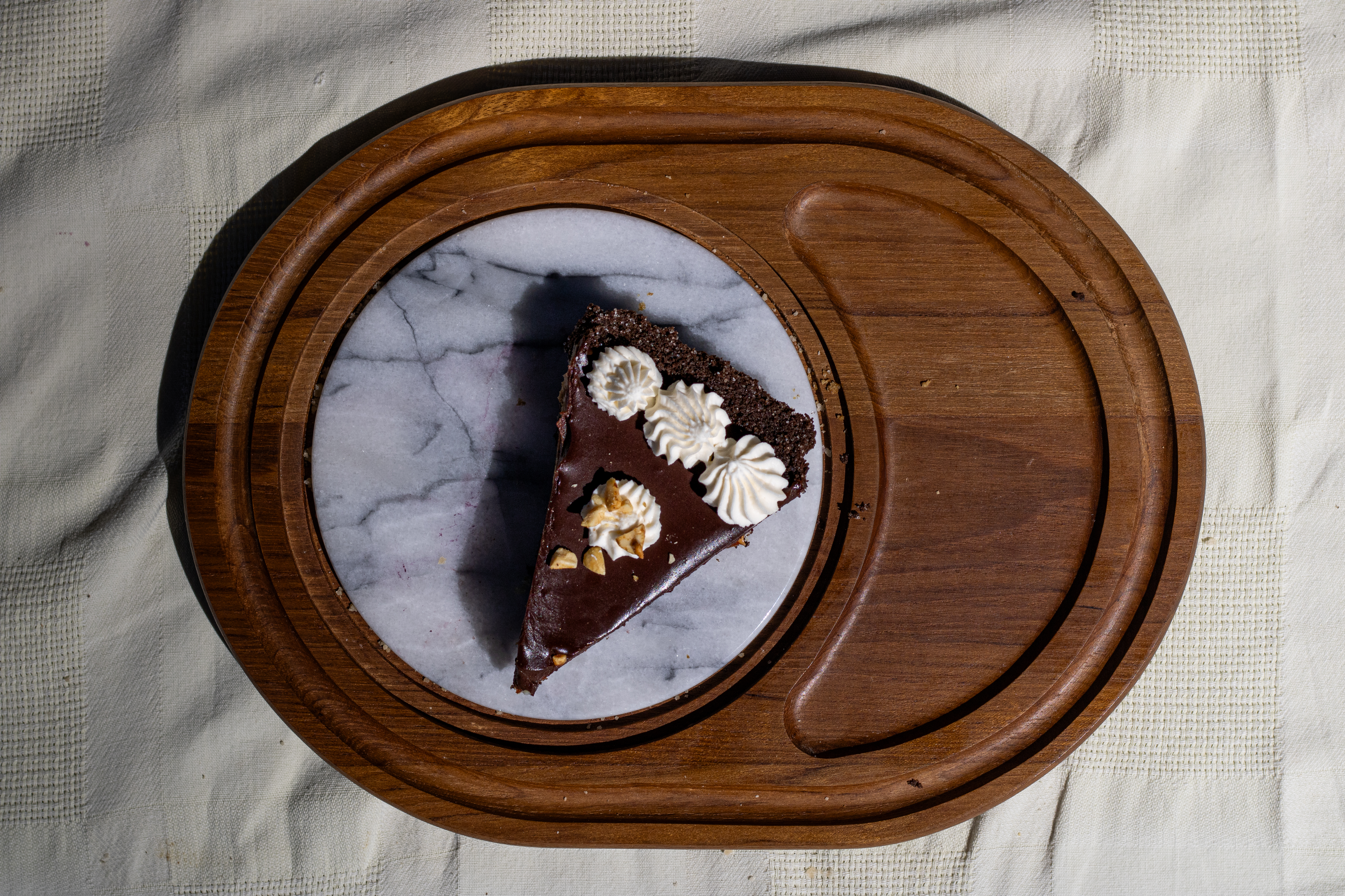 Sticky Toffee Pudding Pie - Slice