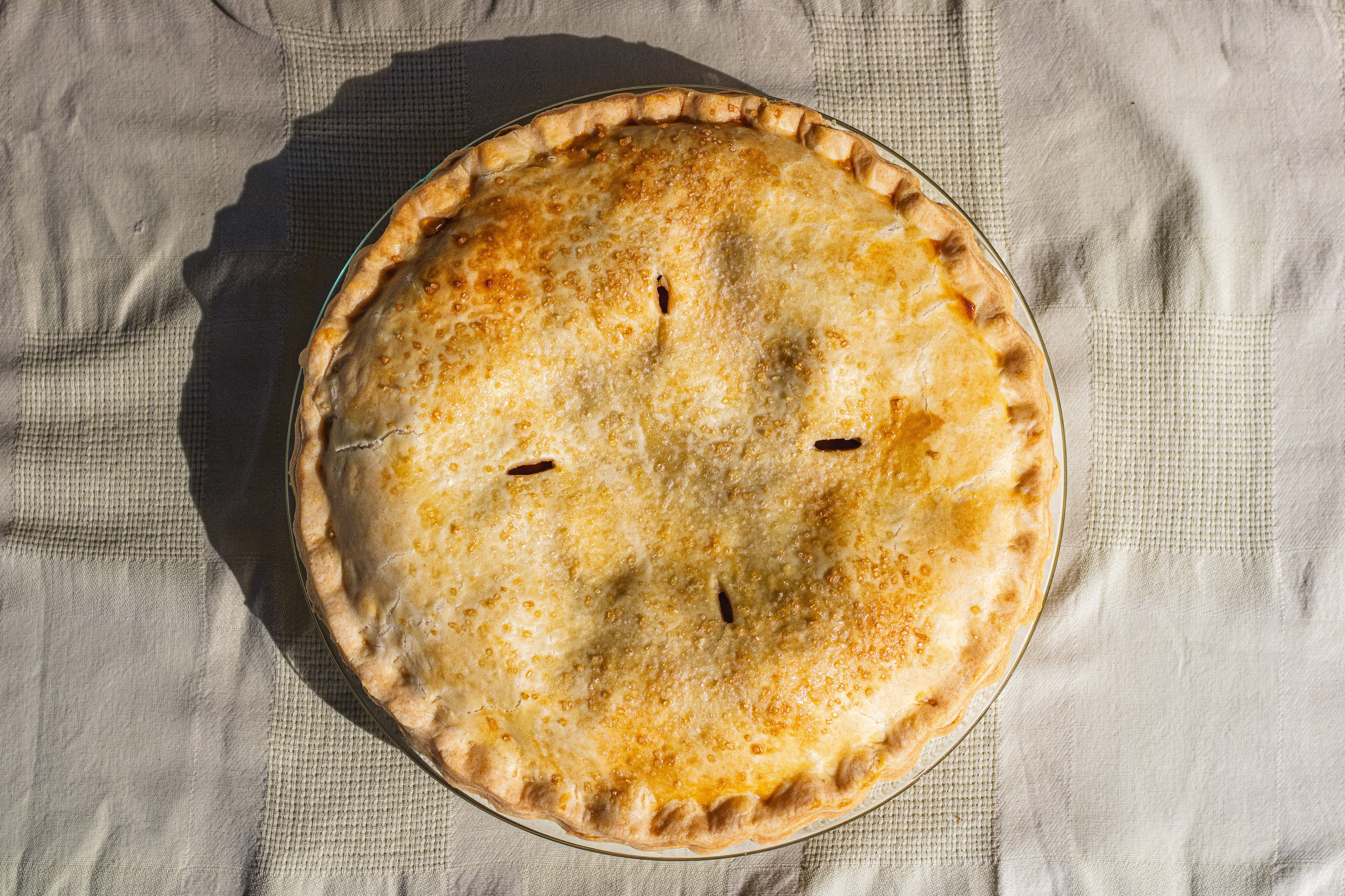 Classic Double Crust Apple Pie - Whole