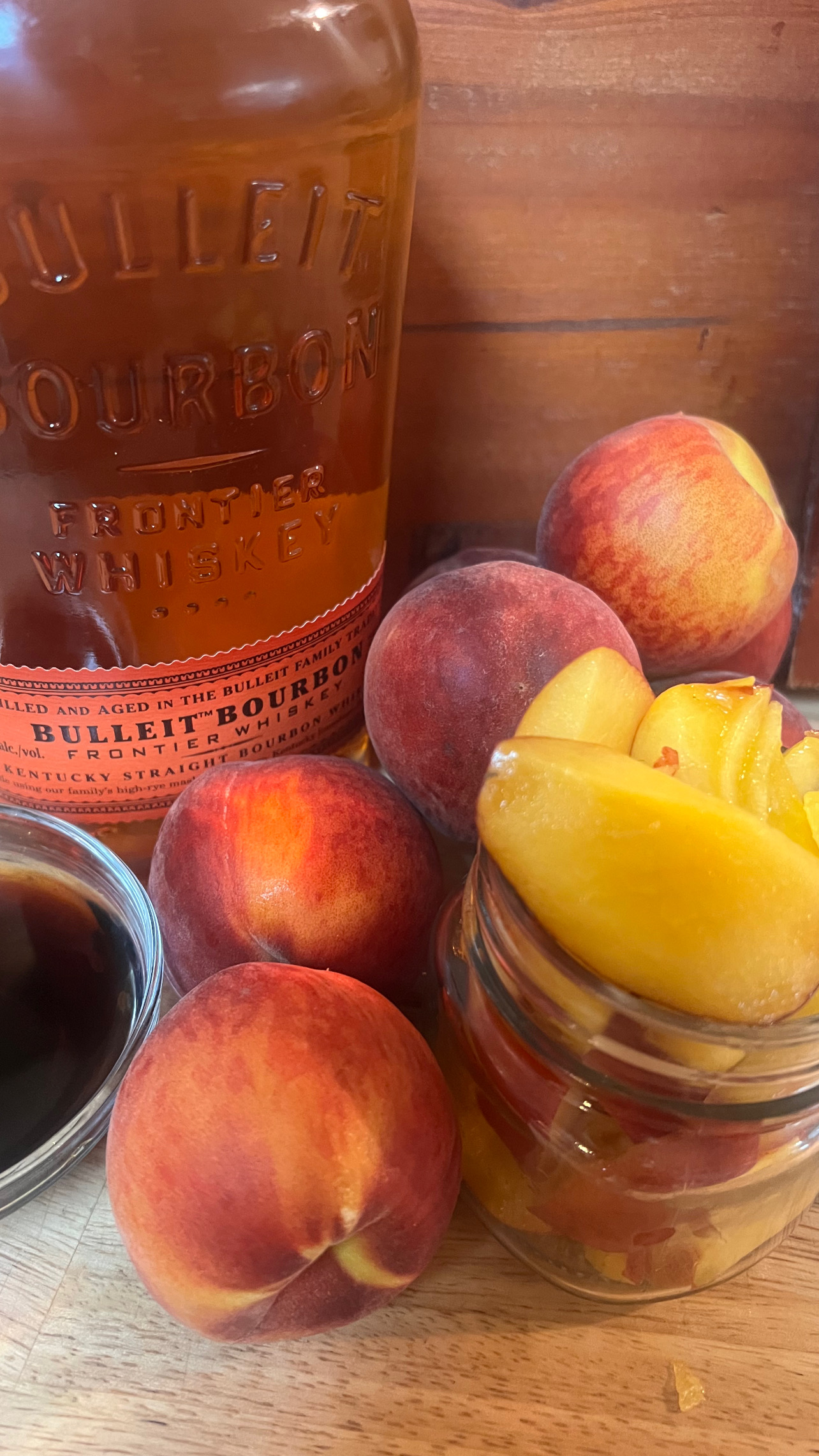 Peach Bourbon Vanilla Jam