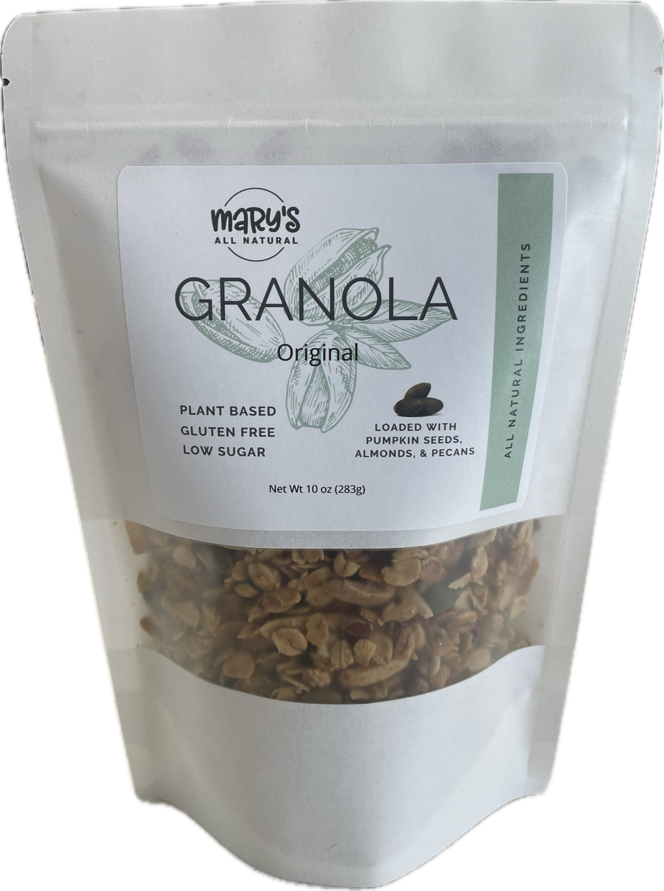 Mary's Original Granola, 10oz bag