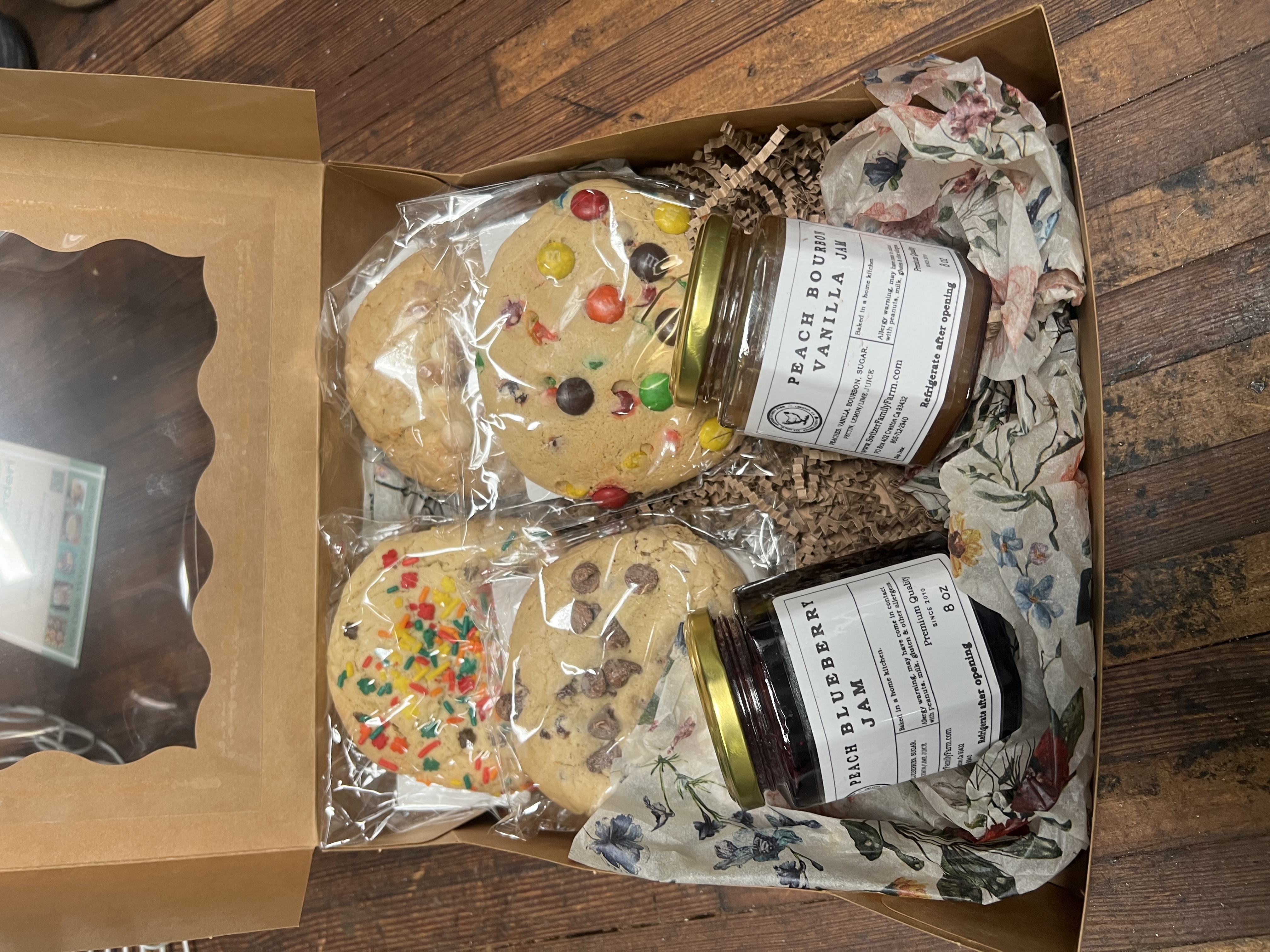 Large Cookie Gift Box Option 1