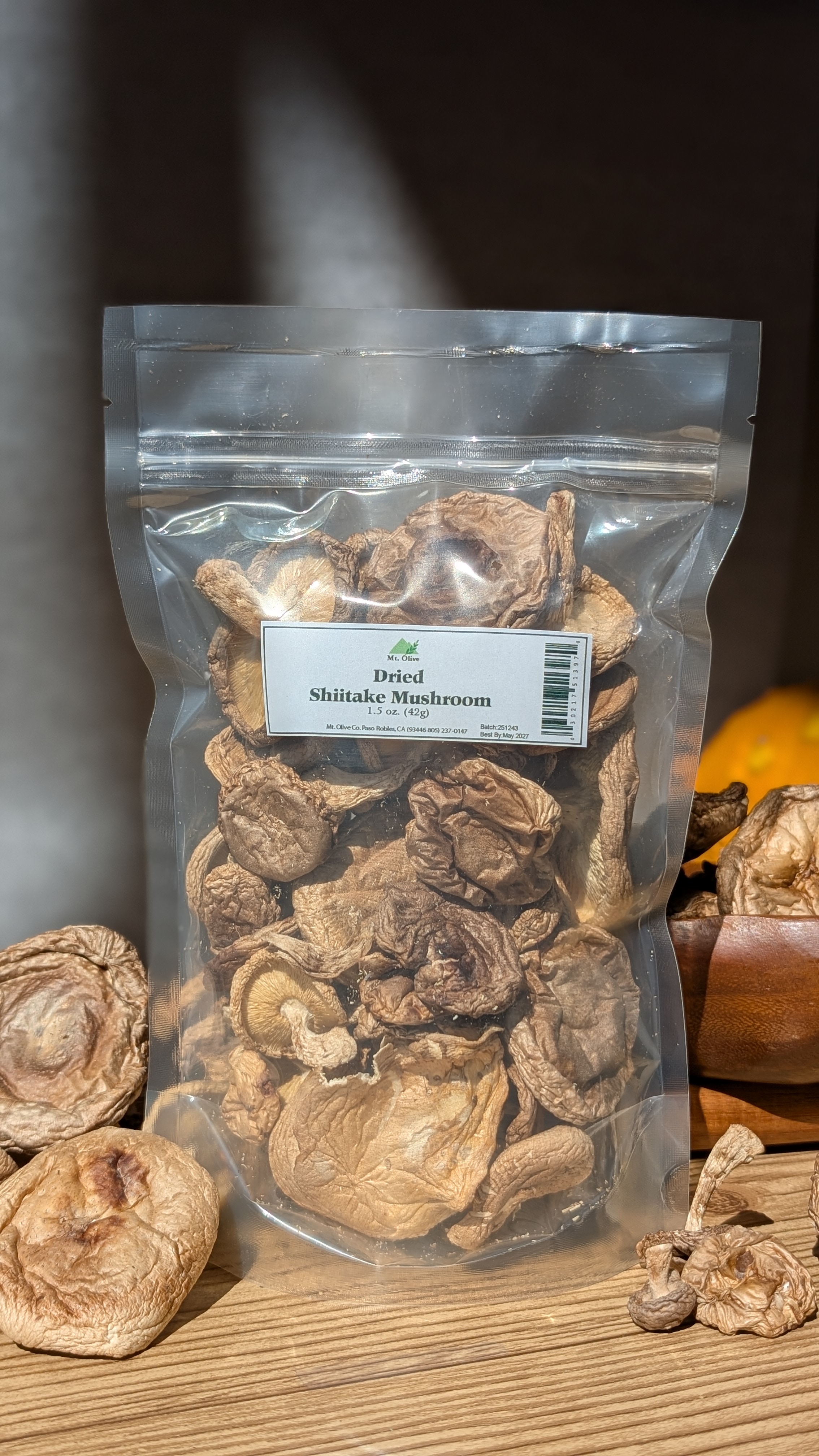 Dried Gourmet Shiitake Mushrooms (1.5oz)