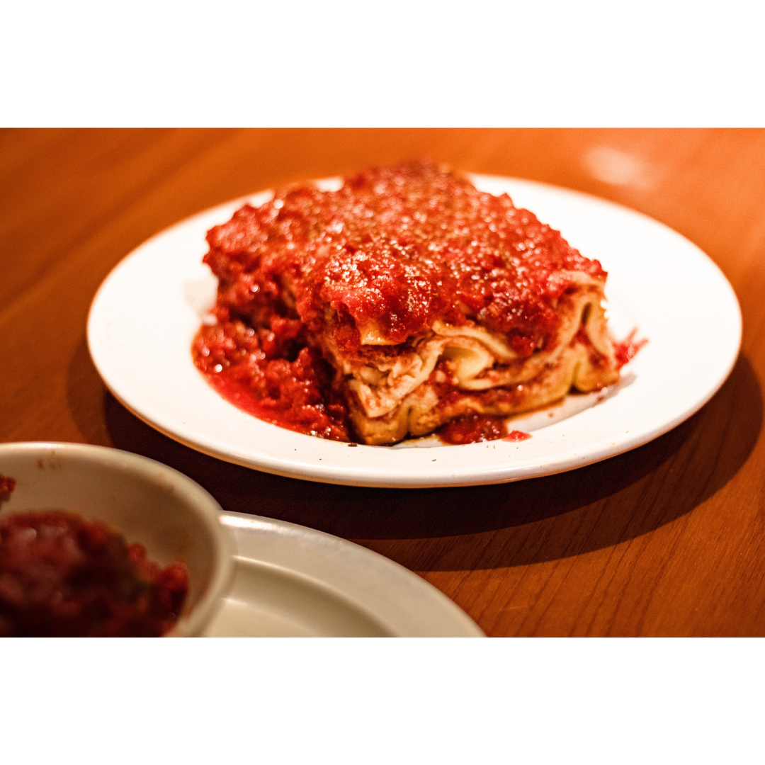 Lasagna slice