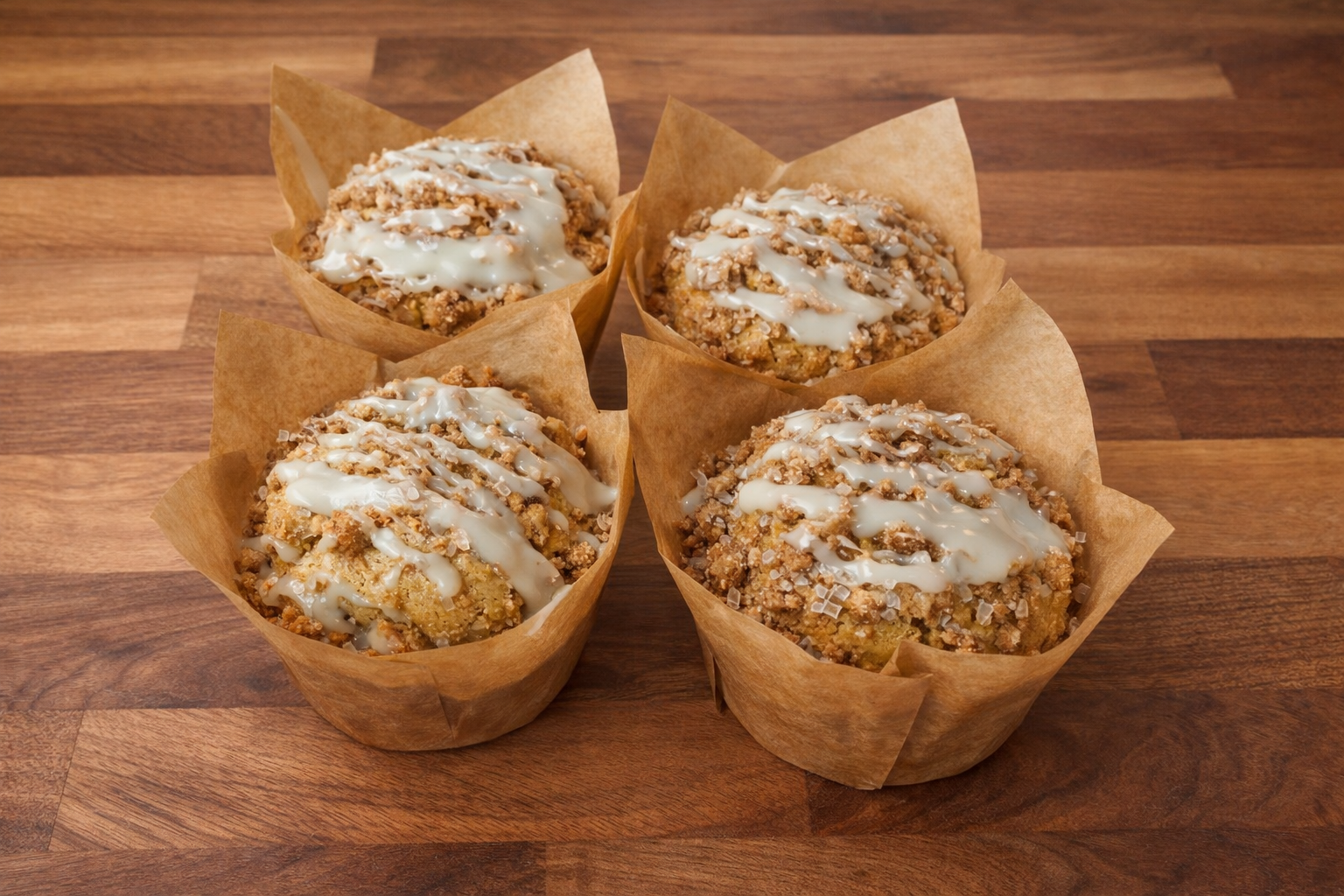 Carrot Cake Sourdough Muffin