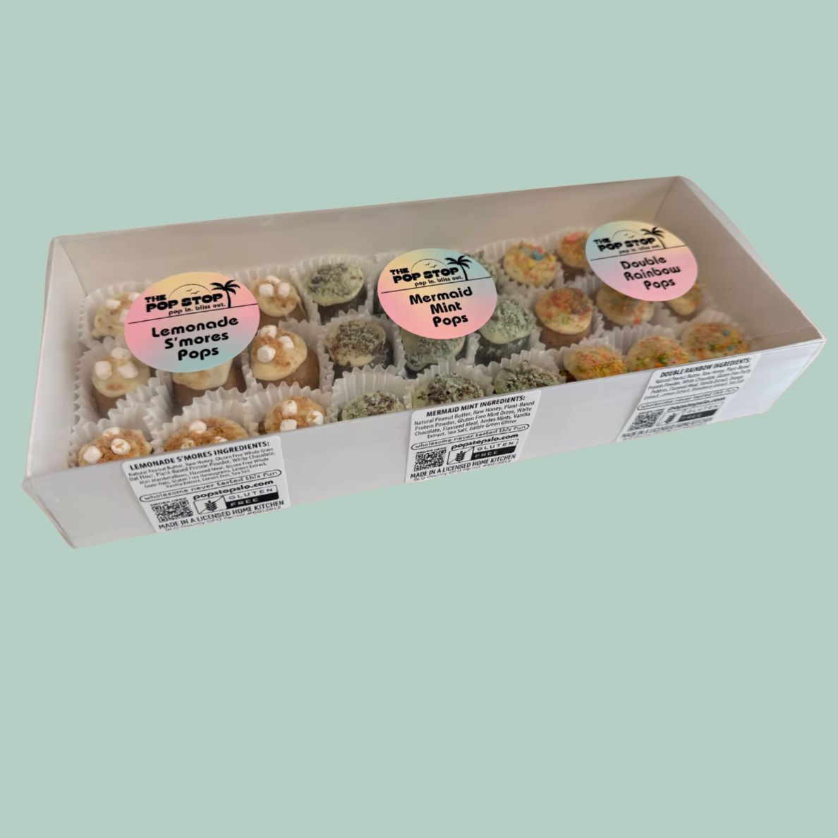 Boujee Box of Protein Pops (gluten free!)