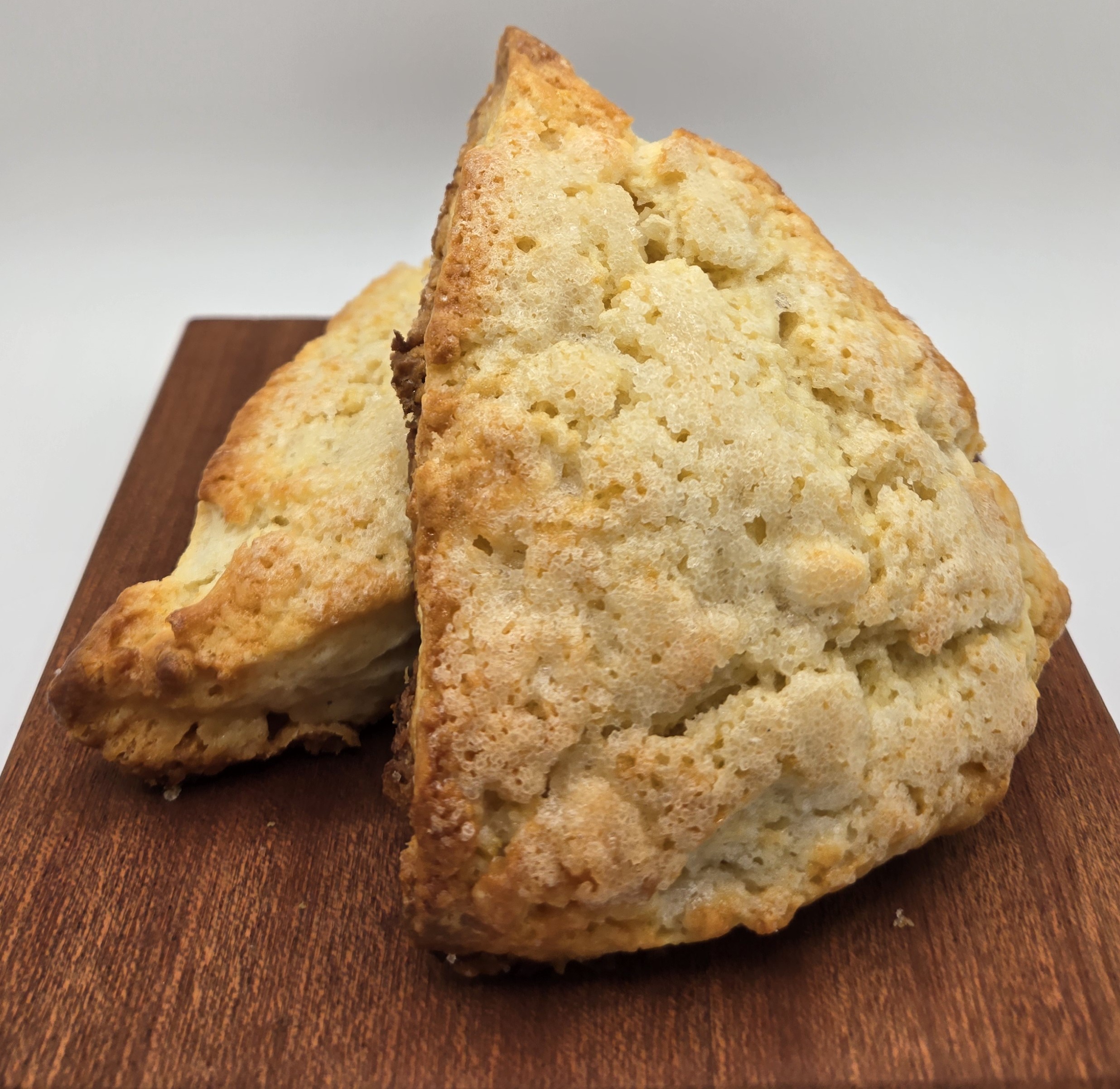 Lemon Zest White Chocolate Scone
