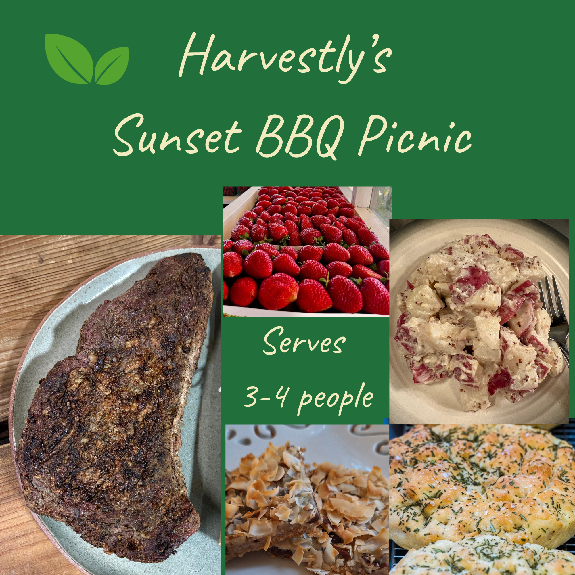 Sunset BBQ Picnic Plate (Serves 3-4)