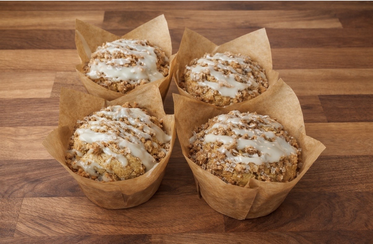 Carrot Cake Sourdough Muffin