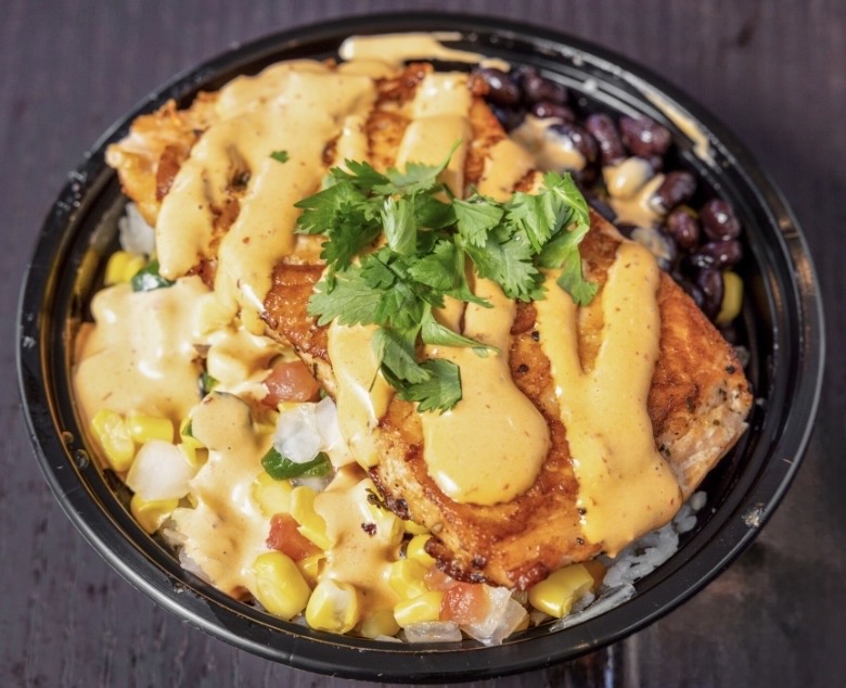 Salmon Fillet Southwest Bowl
