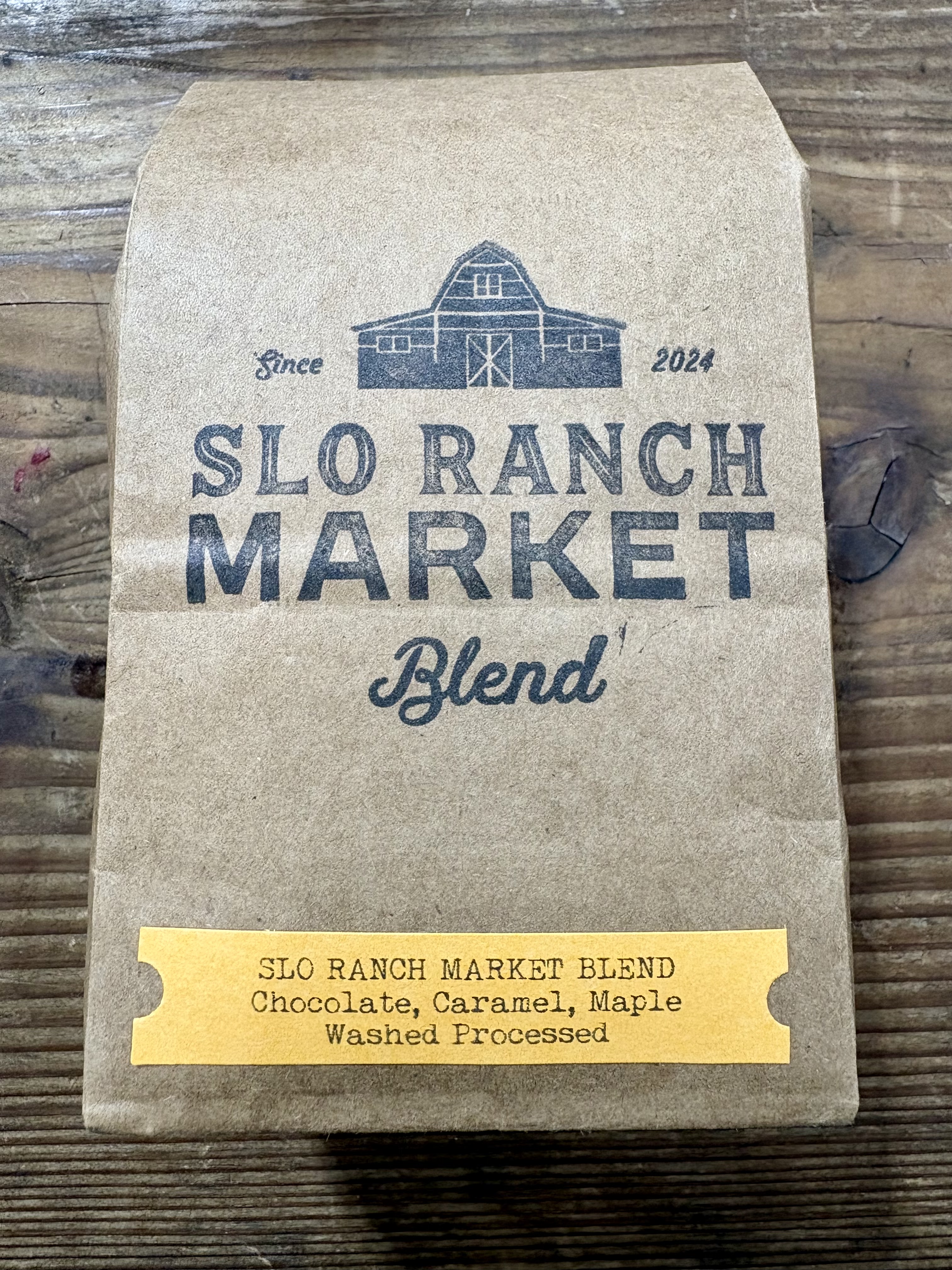 San Luis Ranch Market Cacti Blend - Whole Bean Coffee (12 oz)