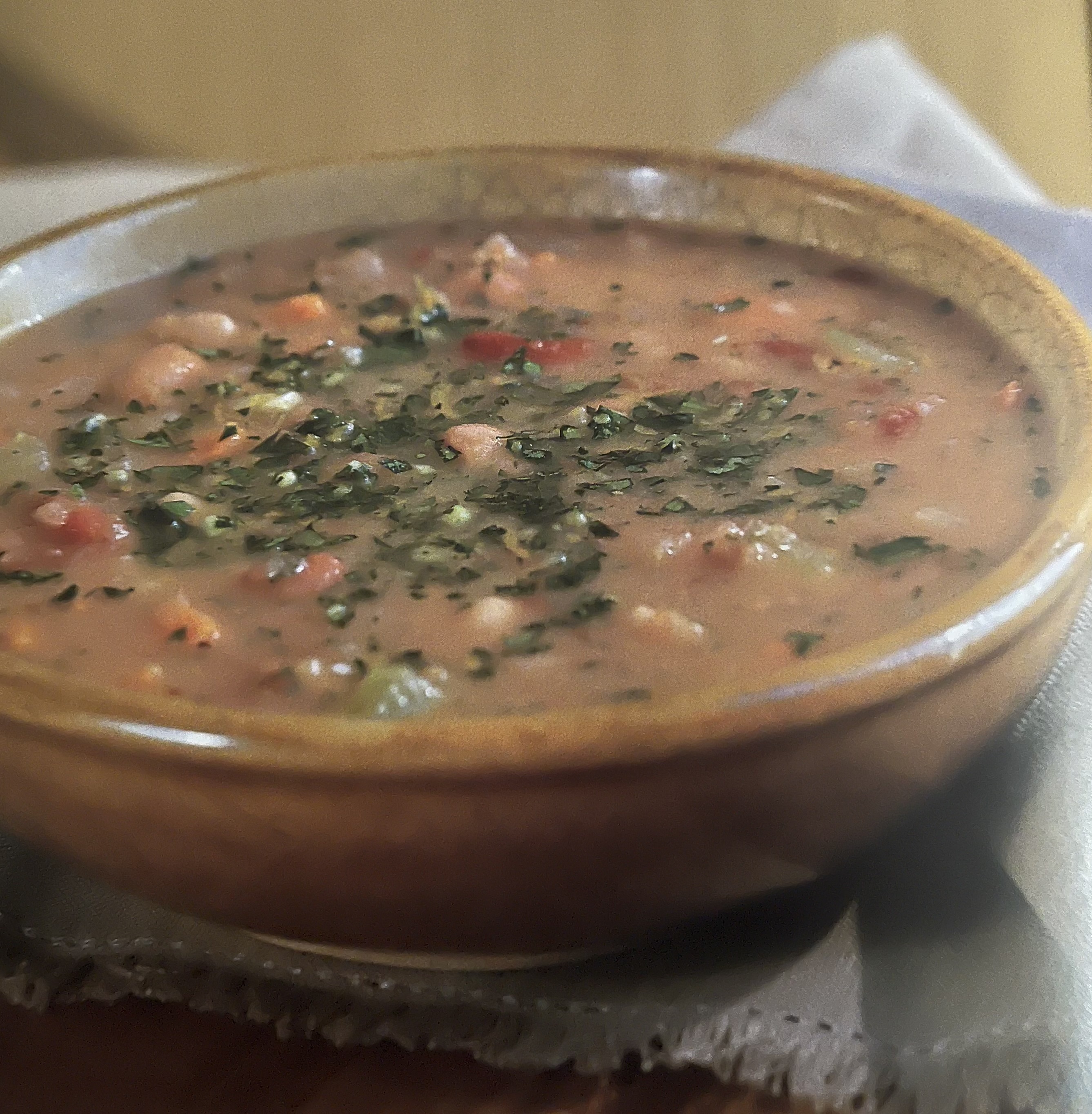 3 Bean Soup with Gremolata 16oz Vegan & Gluten Free