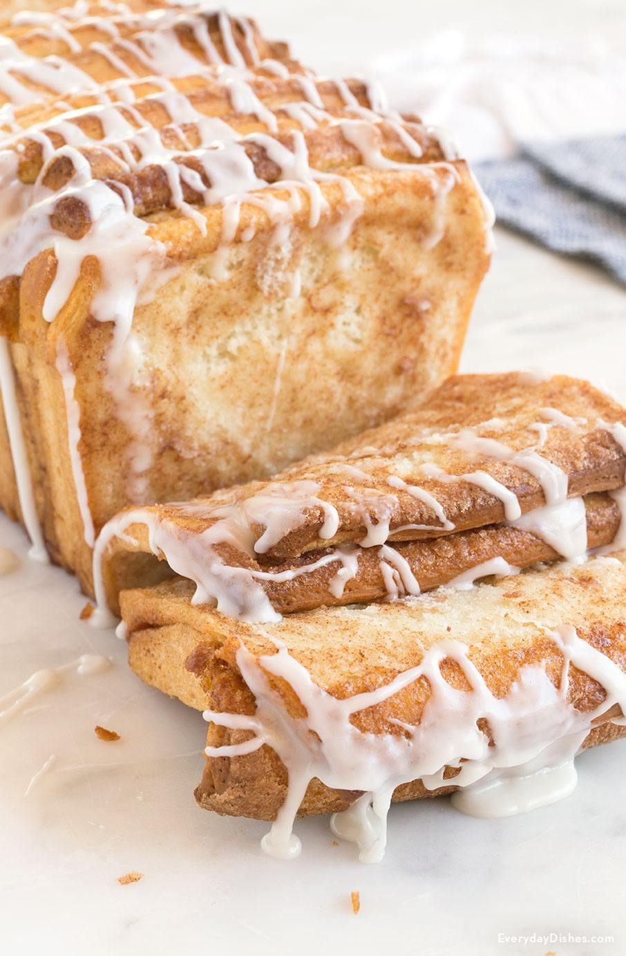Cinnamon Sugar Pull Apart Bread